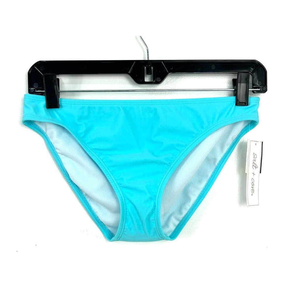 New Salt + Cove Womens Aqua Sea‎ Hipster Bikini Bottoms Size M 1049H3 - Picture 5 of 10
